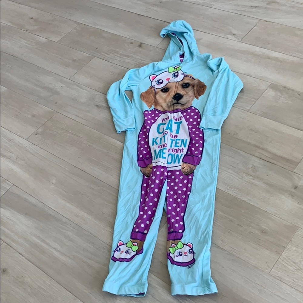 Pajama onesie by justice